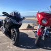 Honda Gold Wing DCT and Indian Chieftain Limited.