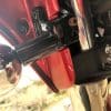Missing mounting bolt on the Indian Chieftain Ltd turn signal.