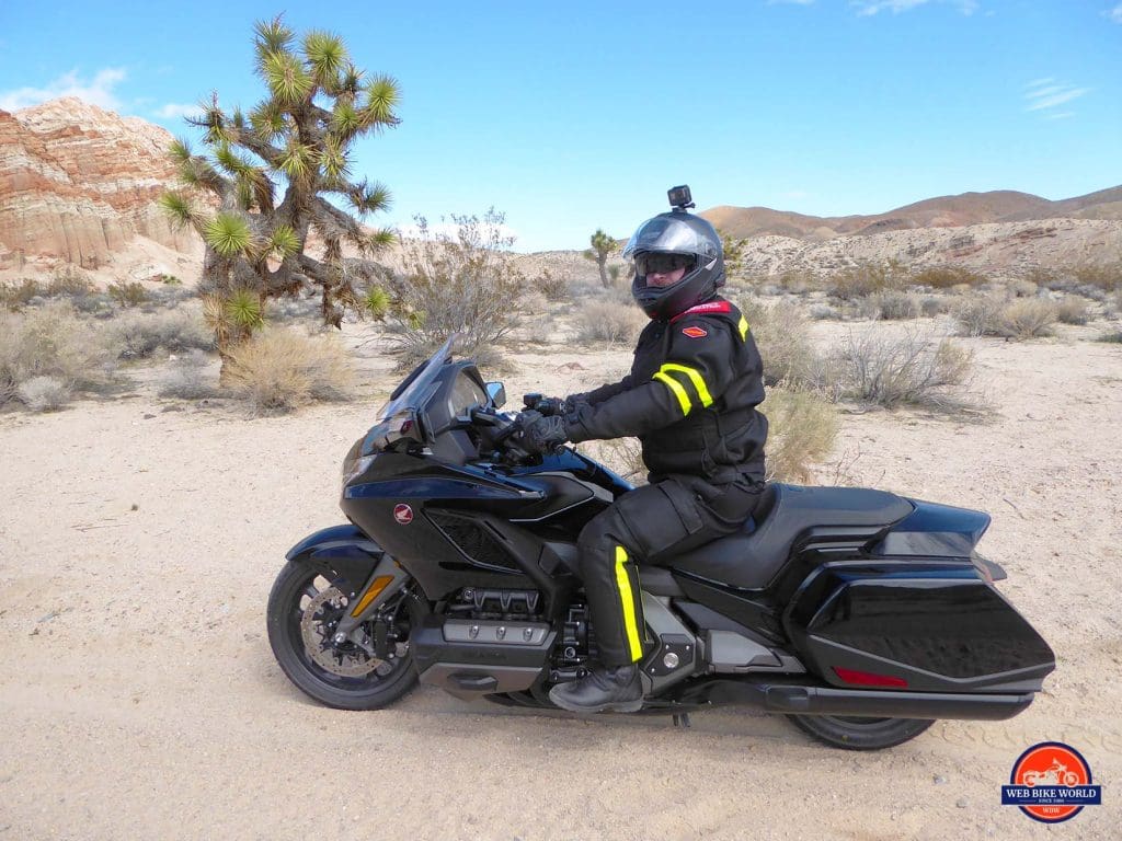 Me with the Honda Gold Wing DCT.