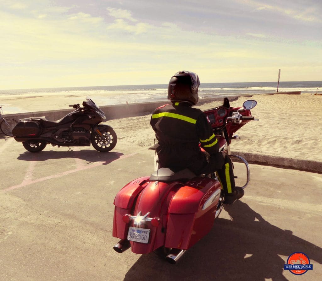 Honda Gold Wing DCT and Indian Chieftain Limited.
