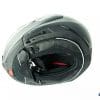Bottom view of the Nolan N100-5 helmet with N-Com B901L installed.