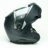 Chinbar raised on the Nolan N100-5 helmet..