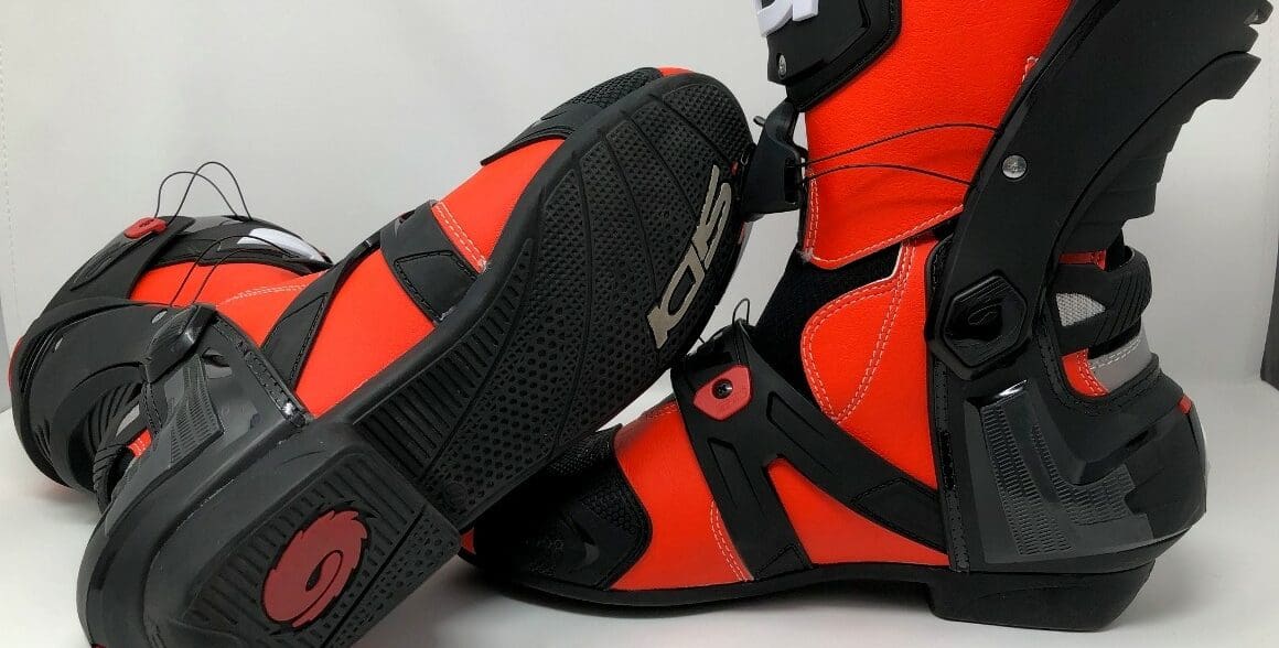 SIDI REX BOOTS HEEL AND SOLE VIEW