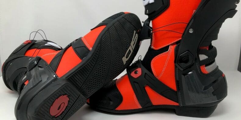 SIDI REX BOOTS HEEL AND SOLE VIEW