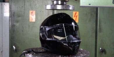 helmet press