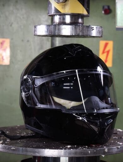helmet press