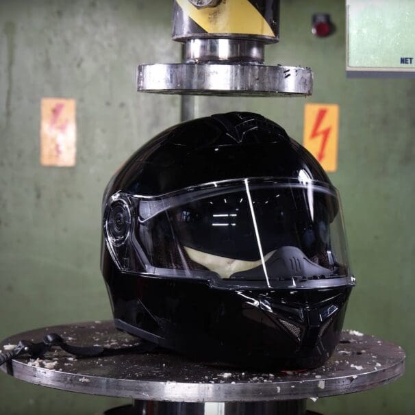helmet press