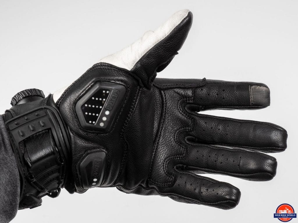 Knox Orsa Leather MKII Glove palm view