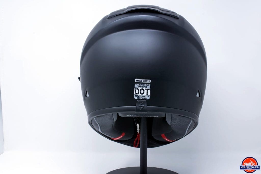 Scorpion EXO-R710 Rear View