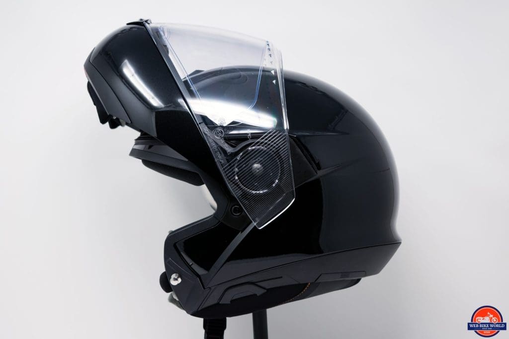 SCHUBERTH C4 Pro with chinbar raised