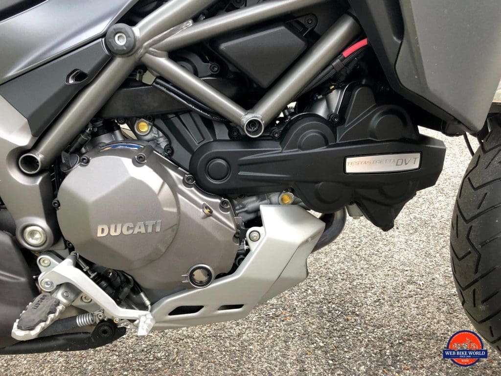 2019 Ducati Multistrada 1260S engine.