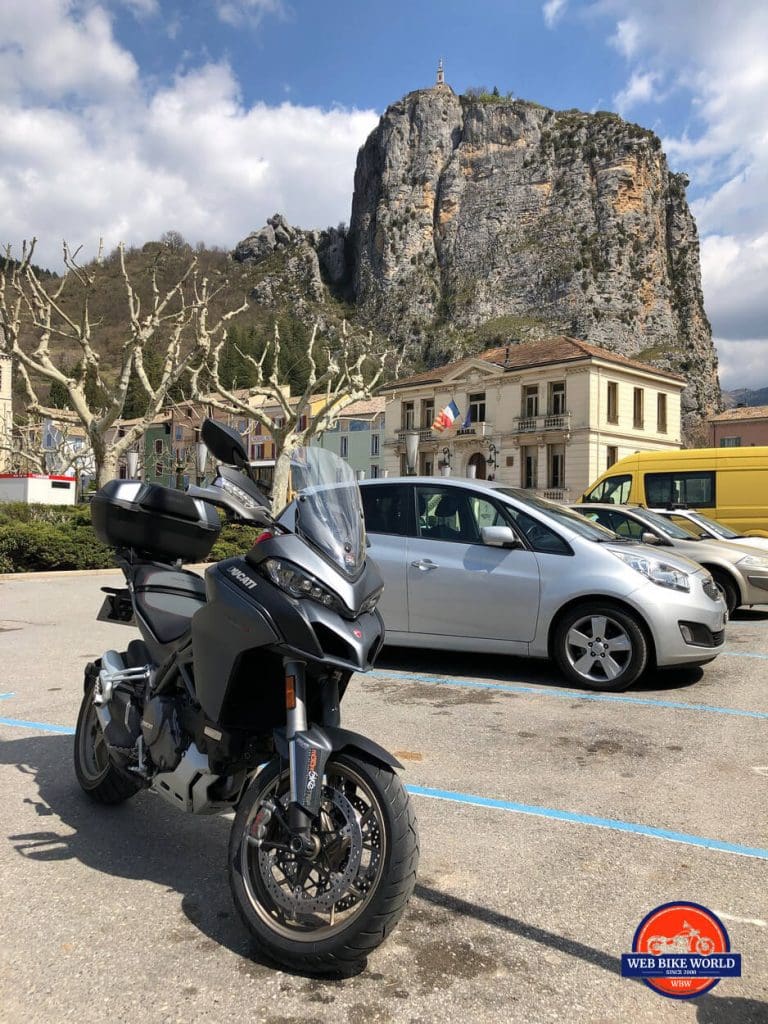 2019 Ducati Multistrada 1260S in Castellane, France.