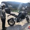 Me with a 2019 Ducati Multistrada 1260S at Gorges de Verdon.