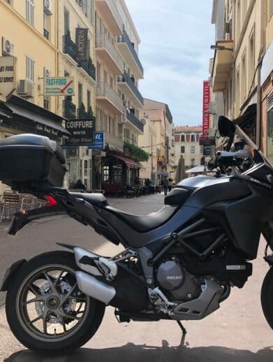 2019 Ducati Multistrada 1260S in Cannes, France.