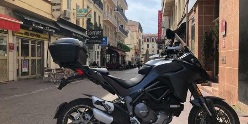 2019 Ducati Multistrada 1260S in Cannes, France.