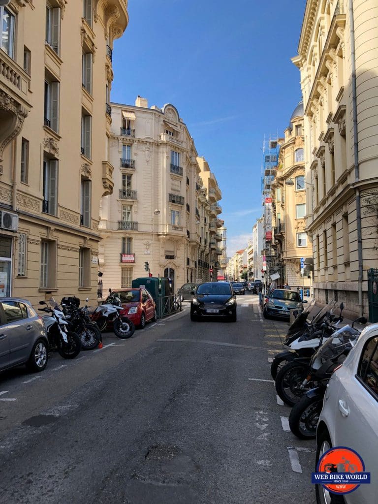 Rue de Rivoli, Nice, France.