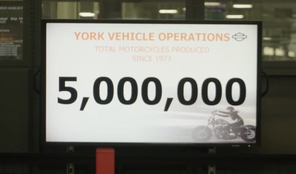 five millionth Harley