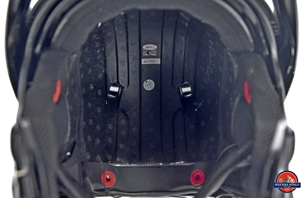 Bell SRT Helmet exhaust ports.