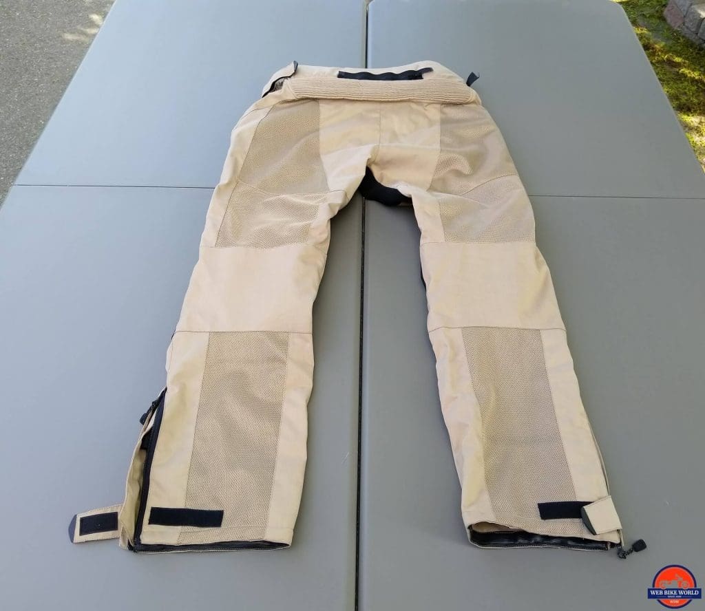 Motonation Cappra Vented Pants full rear view