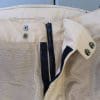 Motonation Cappra Vented Textile Pants - front fly closure and fastener
