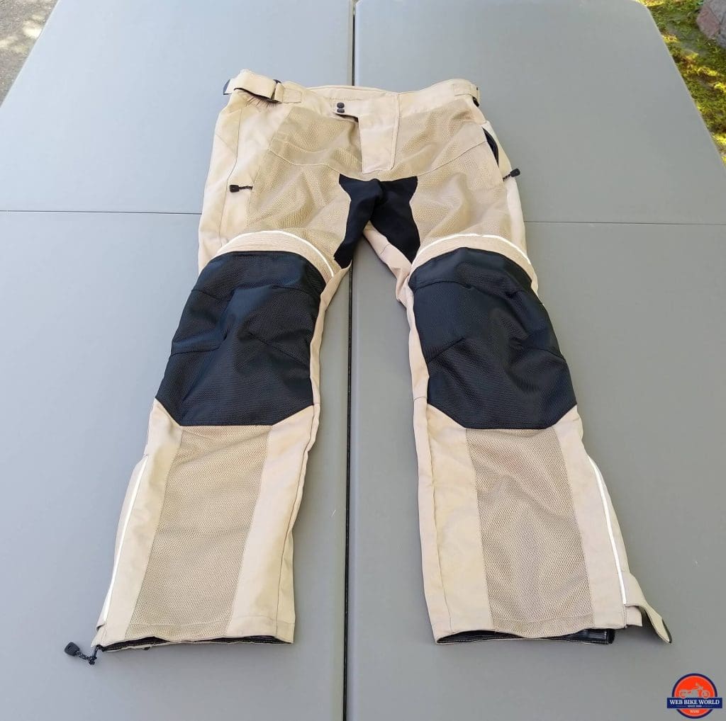 Motonation Cappra Vented Pants full frontal view