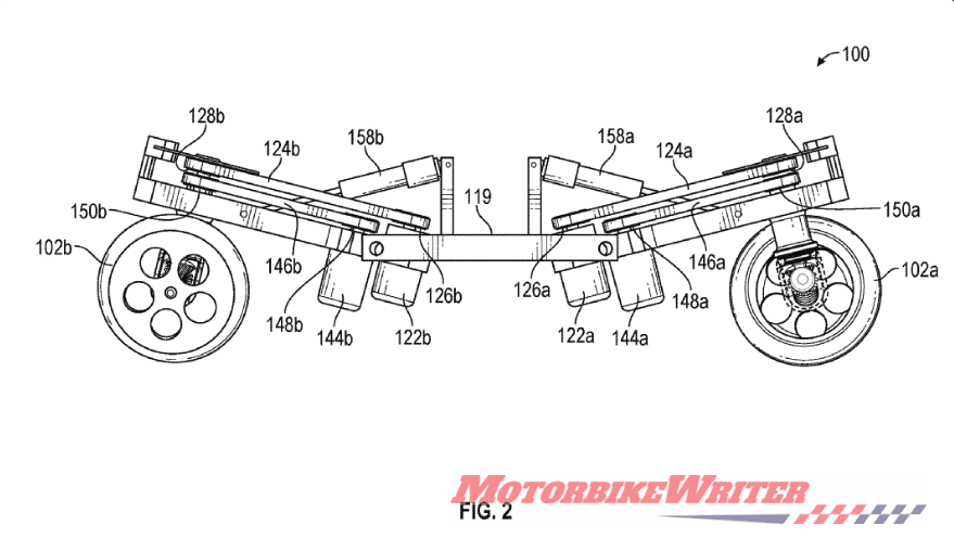 Facebook robotic electric motorcycle