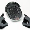 GMax MD01 helmet liner and cheek pads.