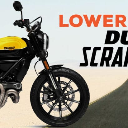 Lowering a Ducati Scrambler