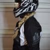 ICON Women’s Automag 2 Jacket full profile view worn by Brittany