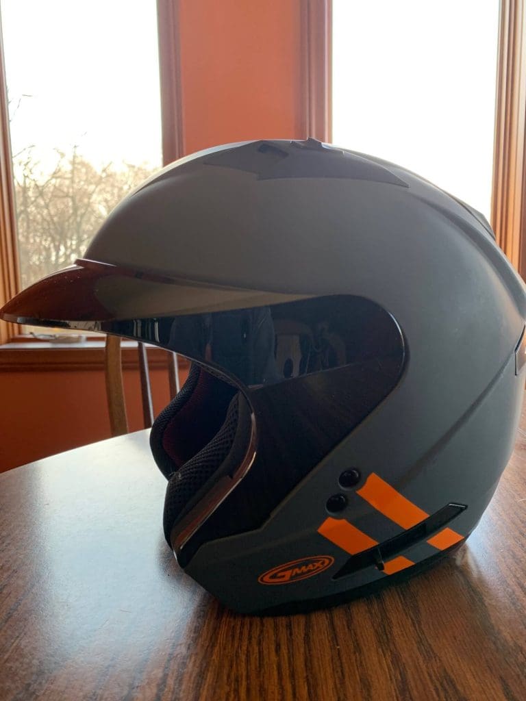 GMAX OF77 Helmet Profile View