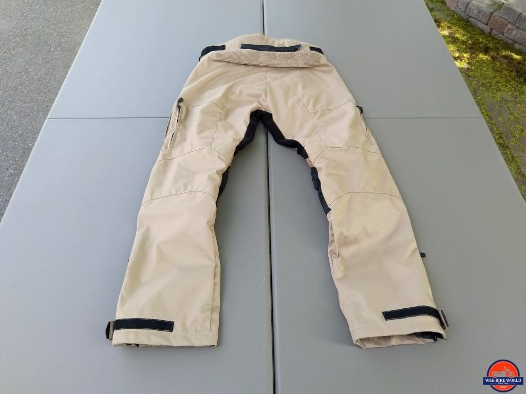 Phantom Textile Adventure Pants full rear view