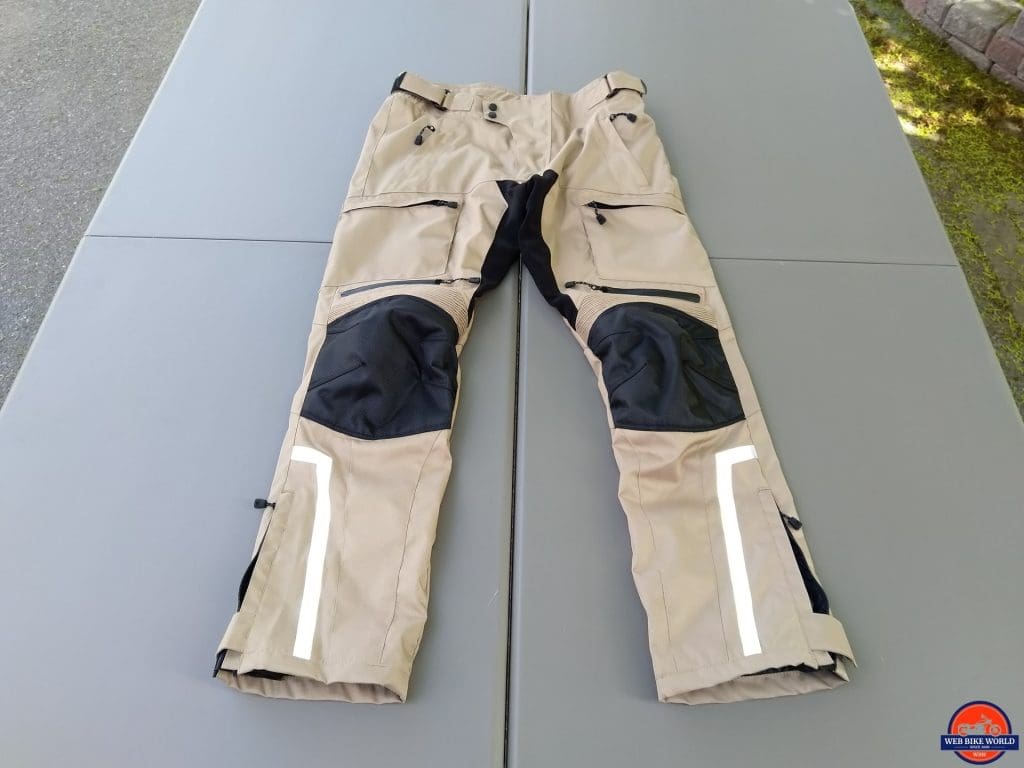 Phantom Textile Adventure Pants 2XL full frontal view