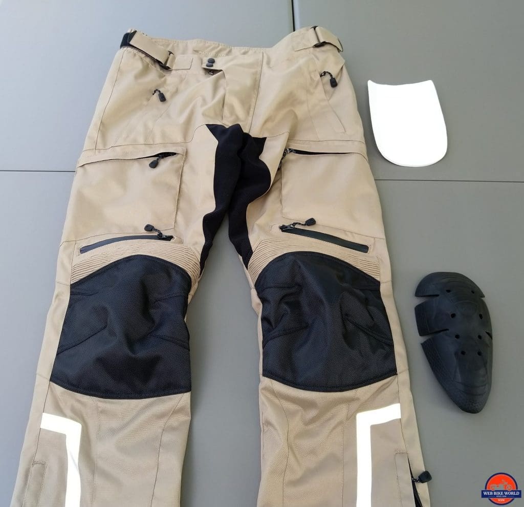 Phantom Textile Adventure Pants pants with hip and knee armor