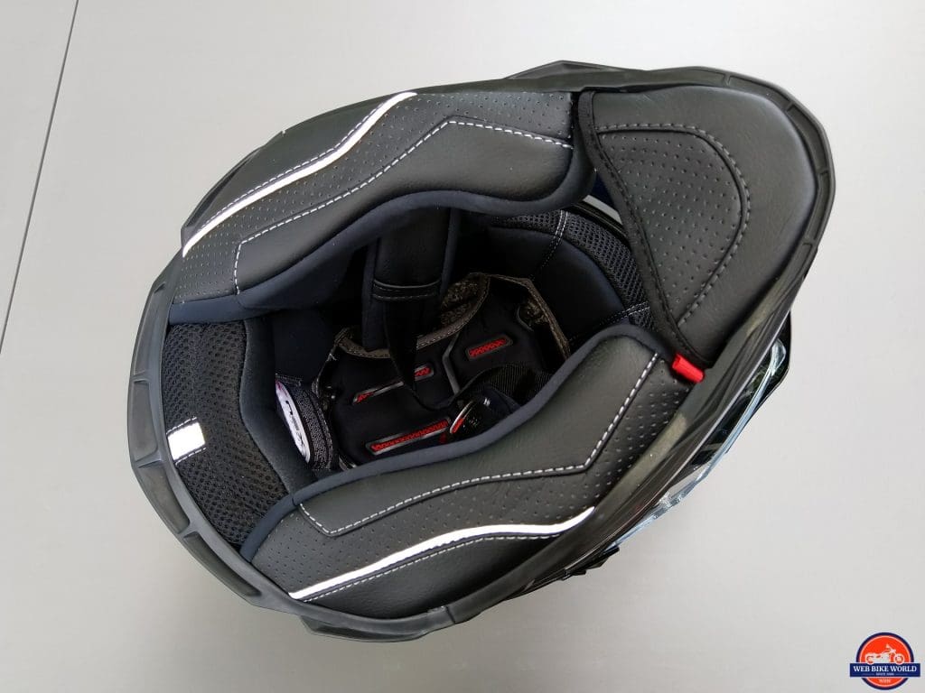 NEXX X.Wed2 X-Patrol Helmet interior