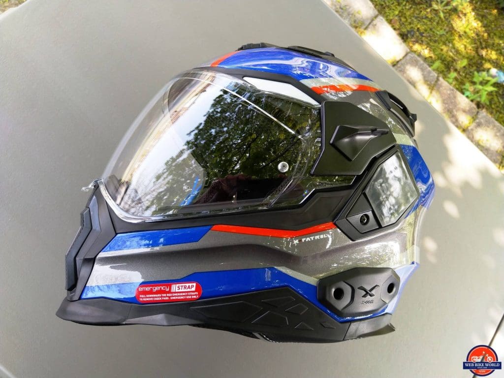 NEXX X.Wed2 X-Patrol Helmet aerodynamic view