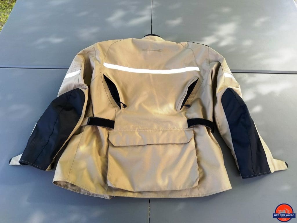 Motonation Pursang Textile Adventure Jacket rear view