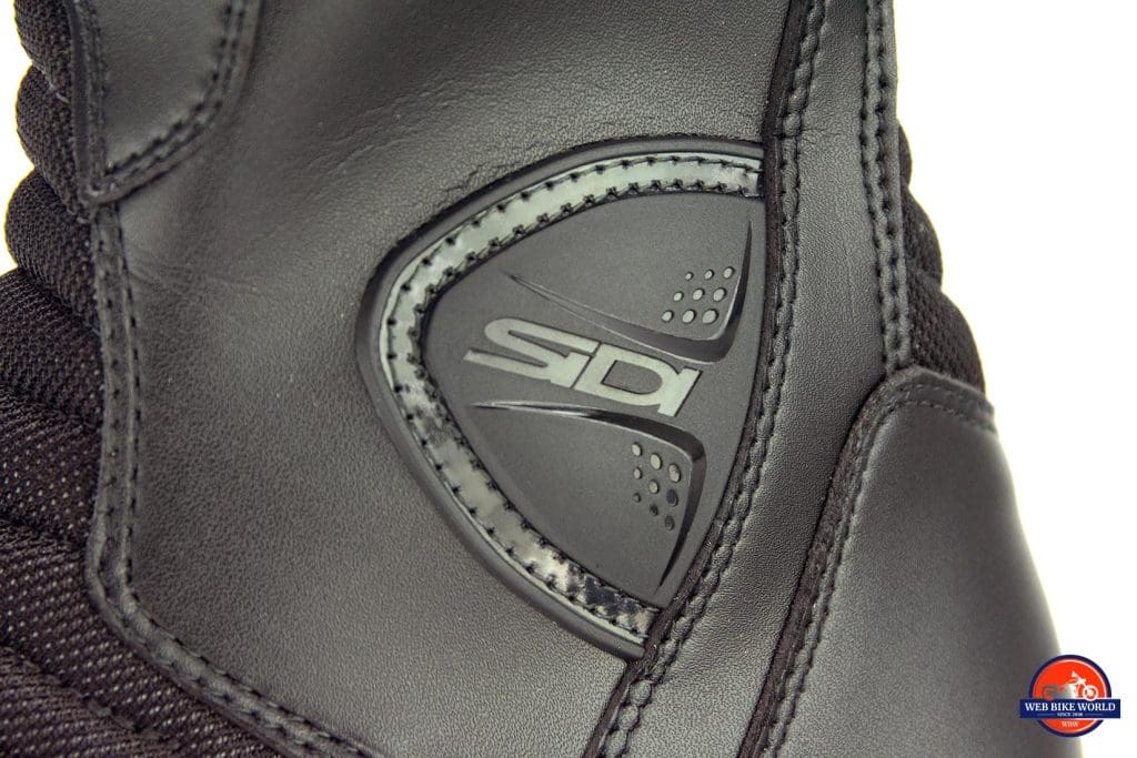 Sidi Gavia Gore-Tex ankle armor.