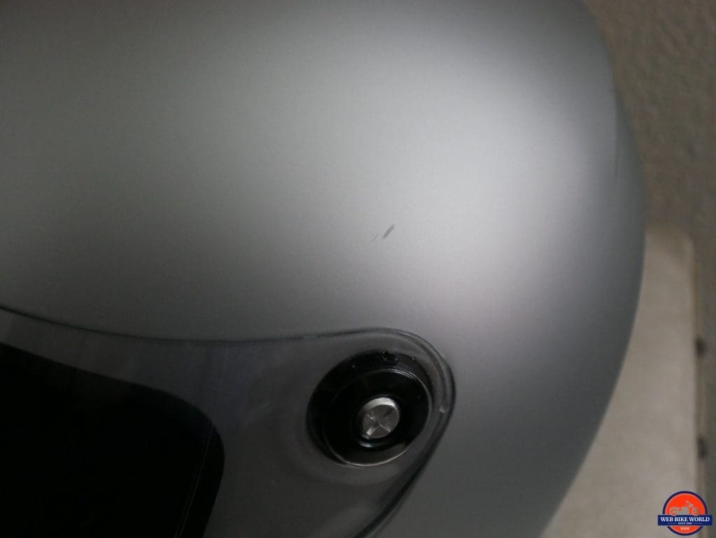 Biltwell Lane Splitter Helmet Small Scuff Mark