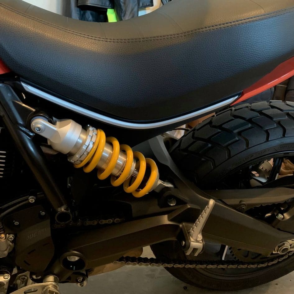 Lowering a Ducati Scrambler