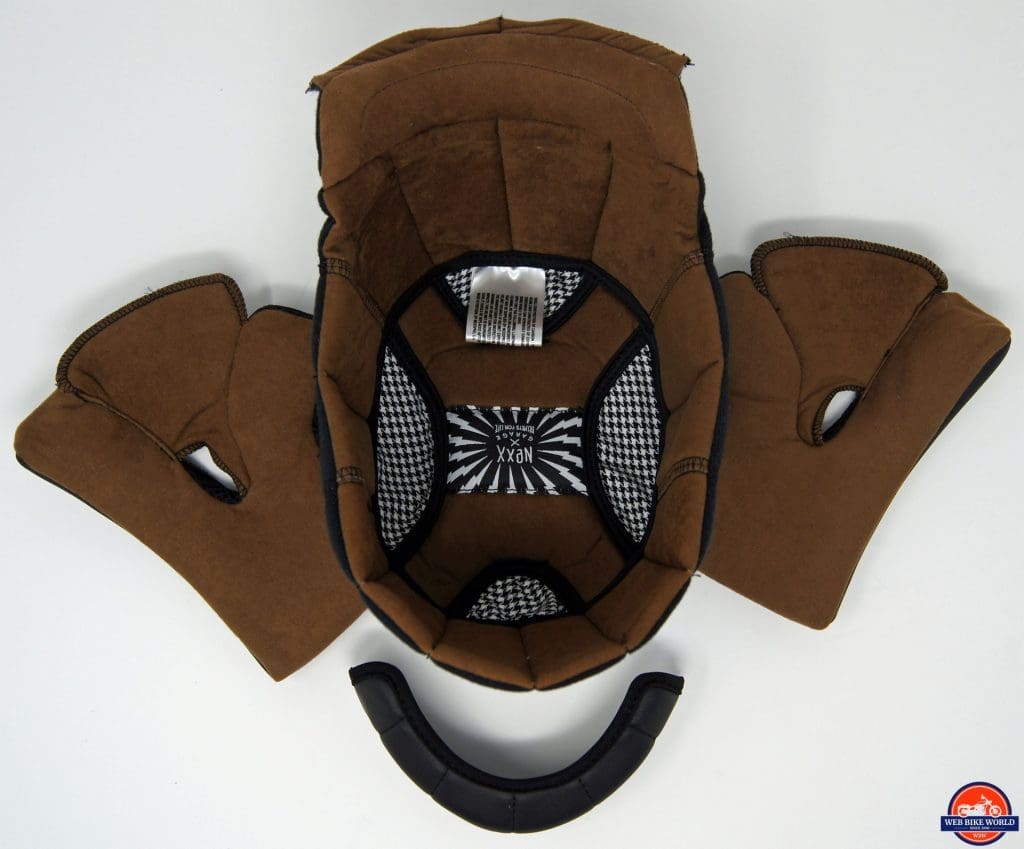 NEXX X.G100 Racer Motordrome Helmet removable interior