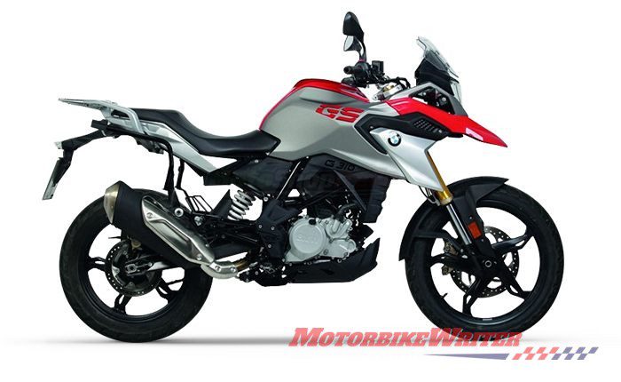 BMW G 310 GS kncokoff