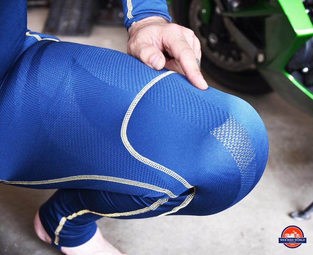 Forcefield Sport Suit X-V knee armour.