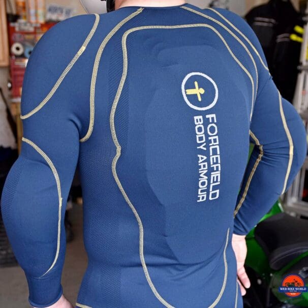 Forcefield Sport Suit X-V back armour.