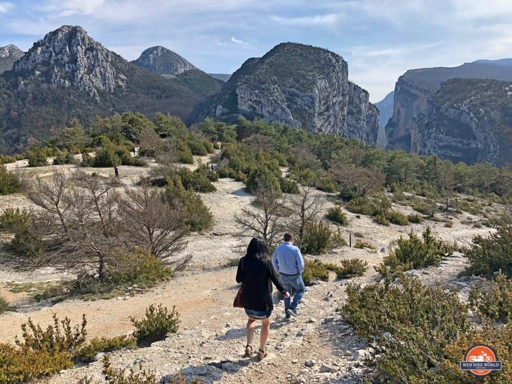 The Gorges de Verdon, France.