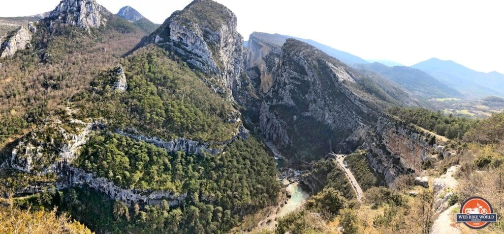 The Gorges de Verdon, France.