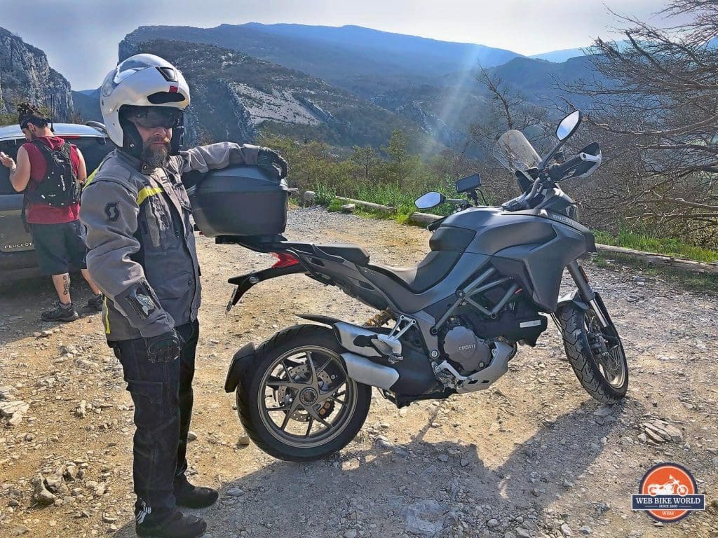 Me and a Ducati Multistrada 1260S.