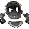 Klim K1R helmet interior padding.