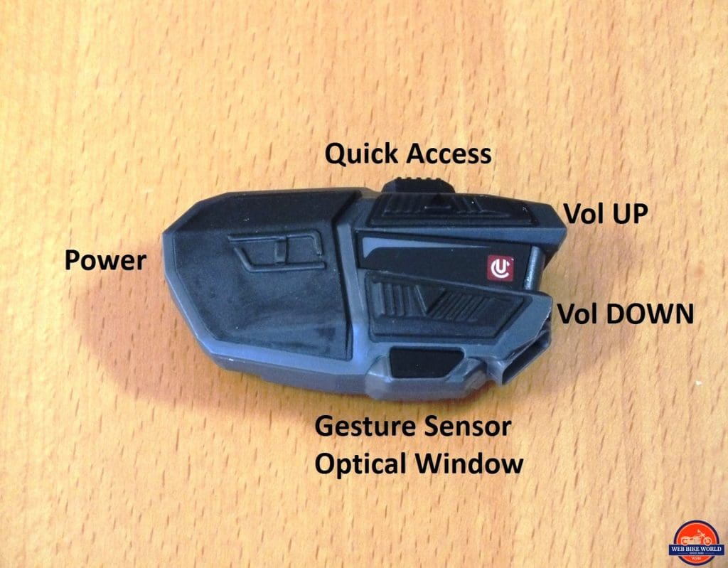 Motion Infinity, Controls, Labelled