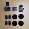 Motion Infinity, Layout, Module, speaker and microphone mounting pieces