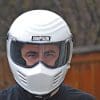Gerry wearing the Outlaw Bandit.